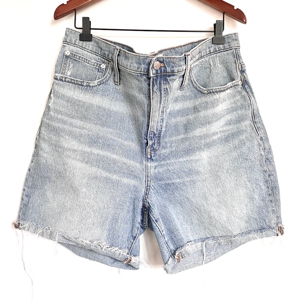 Madewell | High Rise Mid length Shorts, 33